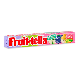 Цукерки Fruittella «Садові фрукти» жувальні, 41г