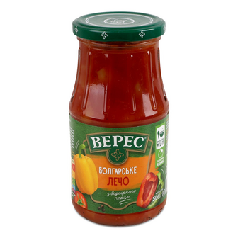 Лечо «Верес» болгарське, 500г