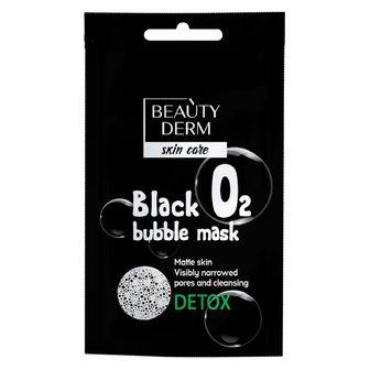 Маска Beauty Derm Black Bubble пінна, 7мл