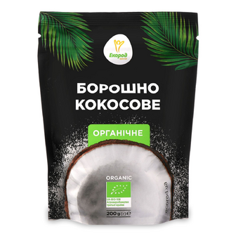 Борошно «Екород» кокосове органічне, 200г