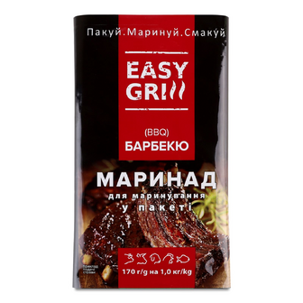 Маринад Easy grill «Барбекю» у пакеті, 170г