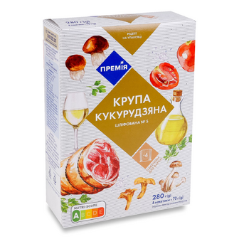 Крупа кукурудзяна «Премія»®, 4*70г/уп