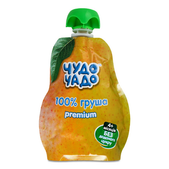 Пюре Чудо-Чадо Premium з груш, 90г