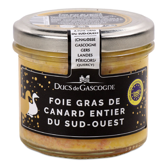 Фуа-гра Ducs de Gascogne з цілої качиної печінки, 90г