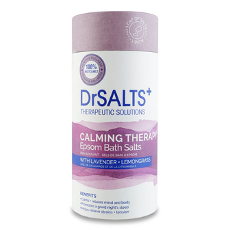 Сіль для ванни DrSalts+ Calming Therapy Epsom, 750г