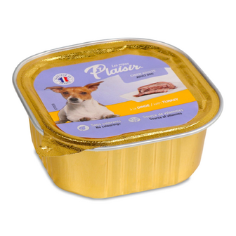 Корм для собак Plaisir з індичкою, 150г