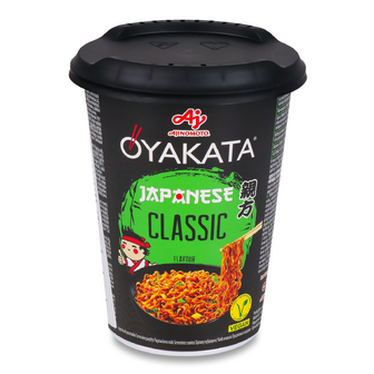 Локшина швидкого приготування Oyakata в японському стилі класична, 93г