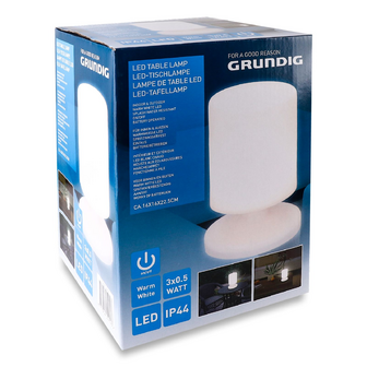 Ліхтар кемпінговий Grundig 3х0,5Вт LED на батарейках, шт