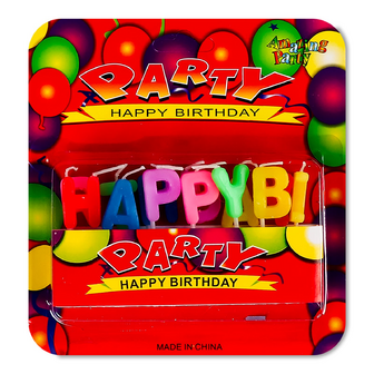 Набір свічок Happy Birthday Оффтоп 2 шт. GSB10032