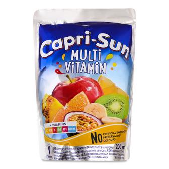 Напій соковмісний Capri-Sun мультивітамін, 0.2л