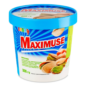 Морозиво Laska Maximuse фісташка, 300г