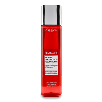 Пілінг-тонік для обличчя L'Oreal Revitalift для всіх типів шкіри, 180мл