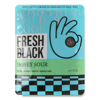 Кава зернова Fresh Black Honey Sour, 200г