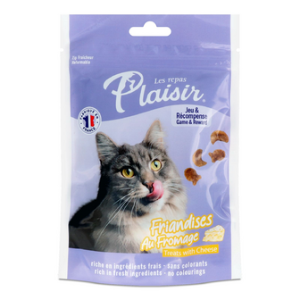 Корм для котів Les Repas Plaisir закуски з сиром, 80г