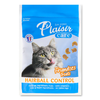 Ласощі для котів Les Repas Plaisir для виведення шерсті, 80г