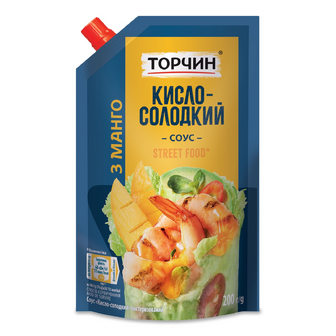 Соус «Торчин» кисло-солодкий з манго, 200г