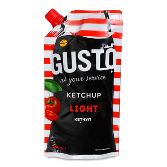 Кетчуп Gusto Light, 250г