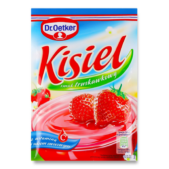 Кисіль Dr.Oetker зі смаком полуниці, 38г