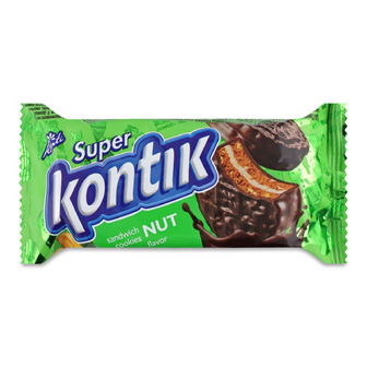 Печиво Konti Super Kontik зі смаком горіху, 90г