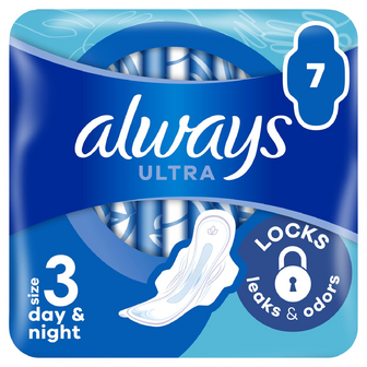 Гігієнічні прокладки Always Ultra Day&Night 3, 7шт