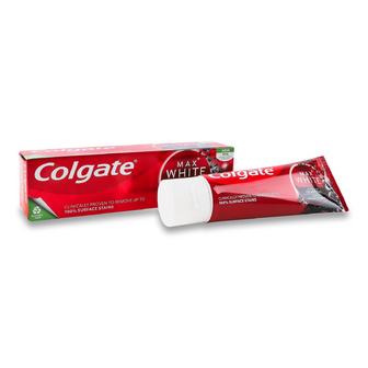 Паста зубна Colgate Max White Activated Charcoal, 75мл