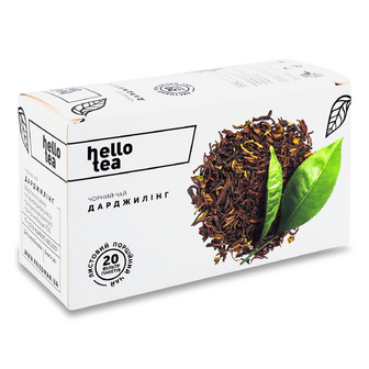 Чай чорний Hello Tea Дарджилінг, 20*2.5г