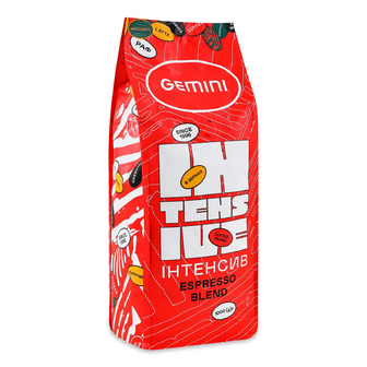 Кава в зернах Gemini Intensive натуральна смажена, 1кг