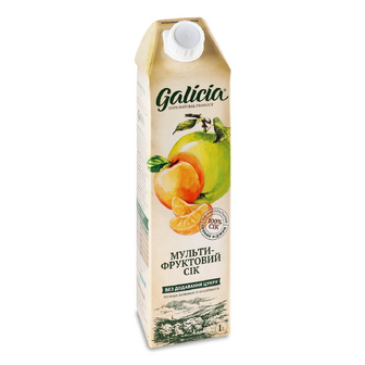 Сік Galicia мультифруктовий, 1л