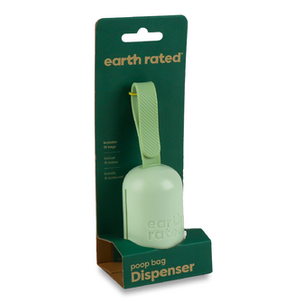 Диспенсер для пакетів для прибирання Earth Rated + 15 пакетів, шт