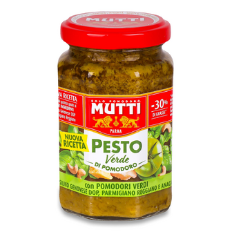 Соус Mutti Песто із зелених томатів, 180г