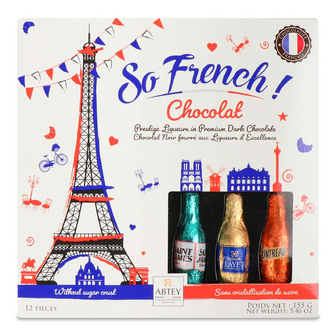 Цукерки Abtey So French! з лікерною начинкою, 155г