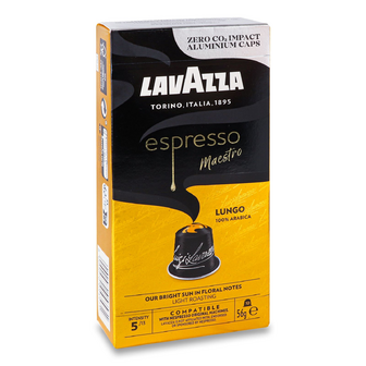 Кава мелена Lavazza Espresso Lungo 10 капсул, 56г