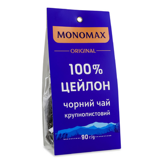 Чай чорний Monomax Original 100% Цейлон крупнолистовий, 90г