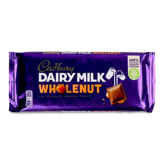 Шоколад молочний Cadbury з фундуком, 120г
