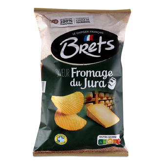 Чипси Bret's картопляні зі смаком сиру жура, 125г