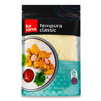 Суміш панірувальна Katana Tempura Classic, 120г