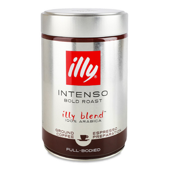 Кава мелена Illy Intenso натуральна смажена, 250г
