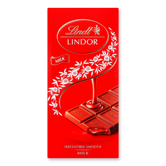 Шоколад молочний Lindt Lindor, 100г