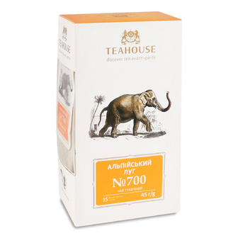 Чай трав'яний Teahouse Альпійський луг №700, 15*3г