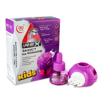 Набір від комарів Irex Kids фумігатор та рідина 30 ночей, шт