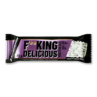 Батончик Allnutrition Fitking Delicious зі смаком вершкового печива, 55г