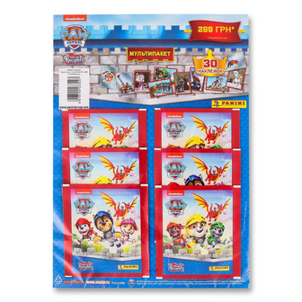 Мультипакет Panini Щенячий патруль Лицарі, 6*5шт