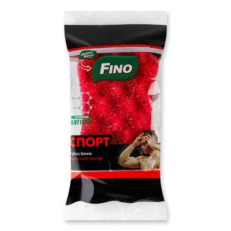 Губка банна Fino Спорт Чемпіон, шт