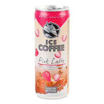 Кава холодна Hell Ice Coffee Pink Latte з/б, 0.25л