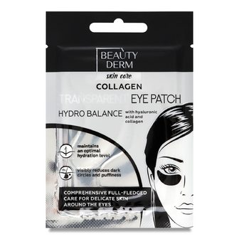 Патчі Beauty Derm колагенові прозорі, 2*4г