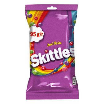 Драже Skittles Bag Дикi ягоди, 95г