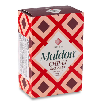 Сіль морська Maldon з чилі, 100г