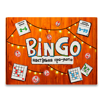 Гра настільна Strateg BinGo, шт
