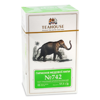 Чай трав'яний Teahouse Гармонія медової липи №742, 15*3г