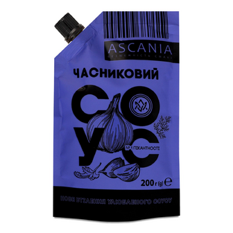 Соус Ascania Часниковий, 200г